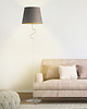 lampy podłogowe Nowoczesna lampa podłogowa do salonu FOGO VELUR 5
