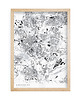 plakaty Sosnowiec - mapa miasta  plakat 4