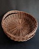 kosze do przechowywania Płaski wiklinowy kosz/wiklinowa misa 2
