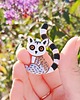 przypinki Pin z lemurem, broszka z podobizną lemura, mały prezent, boho akcesoria 1