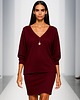 spódnice mini Spódnica burgund YY600059 2