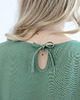 sukienki mini damskie Lniana Sukienka DAISY EUCALYPTUS GREEN 6