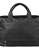 torby i nerki męskie Skórzana torba męska czarna laptopa 15,6" - Pavone Nero Parma 2461 BL 2