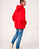 bluzy męskie Hoodie Oversize Red 3