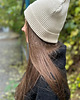 czapki damskie Czapka Beanie Fisherman NATURAL 3