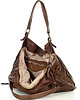 torby na ramię Torba skórzana na ramię shopper -  MARCO MAZZINI czekoladowy brąz 6