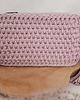 torby na ramię Torebka kuferek powiększona square bag - brudny róż 1