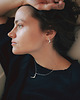 kolczyki srebrne Pearl empty / silver earrings 5
