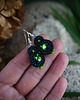kolczyki swarovski Esme 8 - czarne kolczyki z kryształkami 4