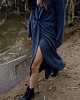 sukienki midi damskie Tencel Dress 2