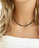 korale NASZYJNIK szafiry, choker 2
