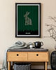 plakaty Matrix / Follow the White Rabbit  - plakat fine art 1