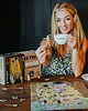 puzzle dla dzieci Puzzle drewniane POCAŁUNEK Gustav Klimt 700 el wyjątkowe kształty XXL 2