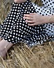 sukienki maxi damskie Lola - Sukienka w grochy 6