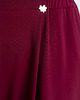 spodnie materiałowe damskie Spodnie Alex Burgund 2