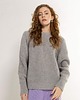 swetry damskie  Sweter Lola moherowo-wełniany szary 2
