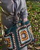 torby na ramię Duża torebka na szydełku granny square 2