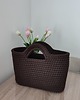 torebki do ręki Torba szydełkowa ze sznurka do ręki 35cmx25cm 1