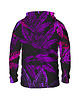 bluza z kapturem damska Damska Bluza z kapturem Cannabis Skull Pink 1