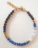bransoletki z kamieni naturalnych Bransoletka NEO bronzyt, lapis lazuli, kamień księżycowy 2