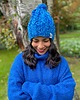 czapki damskie Czapka Handmade Smile Błękity 2