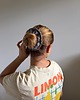 gumki do włosów Wełniana melanżowa scrunchie 1