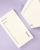 kalendarze i plannery MINI planner - harmonogram 2