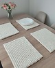 podkładki do kuchni Komplet podkładek szydełkowych prostokątnych ze sznurka 4szt - 25cmx35cm 1