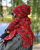 moda - inne Męskie rękawiczki MERINO 50% ,,Czerwienie" 1