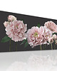obrazy Obraz na płótnie KWIATY PIWONII- 147x60cm 1