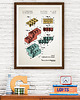 plakaty Klocki - patent - plakat vintage 1