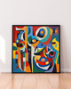 plakaty PLAKAT abstrakcyjny kolorowy Pablo Picasso 7