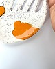 pojemniki na biżuterię Ceramiczna Dłoń Stojak na Biżuterię Marakuja 1