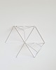 półki Metalowa ażurowa półka geometryczna HEXA 9