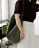 torby na ramię Worek hobo z nubuku ekologicznego w kolorze oliwkowym 2