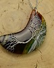 wisiory Wisiorek księżyc agat drzewo życia wire wrapping 4
