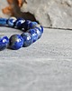 biżuteria męska Tytan i Lapis Lazuli bransoletka dla odważnych mężczyzn 4