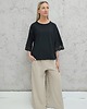 bluzki - inne Bawełniana bluzka oversize rękaw koronka 1