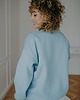 bluza bez kaptura damska Bluza  basic oversize  klasyczna  błękitna 6