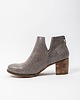 botki damskie SKÓRZANE BOTKI DO KOSTKI ZAPATO 501 SZARY 3