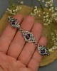 bransoletki wire wrapping Bransoletka regulowana fioletowy ametyst wire wrapping 3