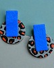 kolczyki z masy plastycznej Kolczyki Blue Pan 1
