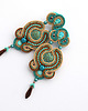 kolczyki soutache Lato w stylu boho 1