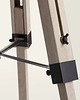 lampy podłogowe Lampa podłogowa na trójnogu z drewna i metalu Boes 140 cm 4