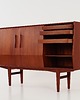 komody i szafki Highboard tekowy, duński design, lata 70, produkcja: Dania 3
