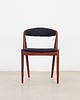 krzesła Komplet czterech krzeseł tekowych, duński design, lata 70, Kai Kristiansen 7