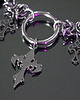 chokery Chain mail goth * Possessed Me* Choker stal nierdzewna 5