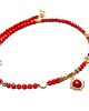 chokery Koral naturalny vol. 5 /choker/ naszyjnik  Szlachetna kolekcja 3