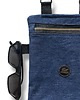 saszetka nerka Płaska saszetka podróżna blue denim 3