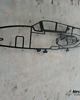 Ozdoby na ścianę Iskra PZL TS-11 metalowa ozdoba na ścianę 3D 1